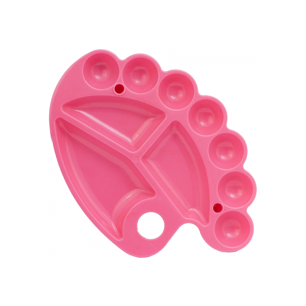 Палітра для малювання Economix Міні овальна, рожева (E81189-09) - изображение 1