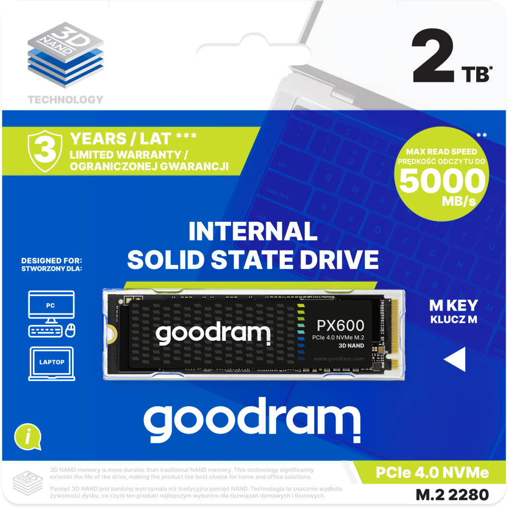 Накопичувач SSD M.2 2280 2TB PX600 Goodram (SSDPR-PX600-2K0-80) - зображення 4