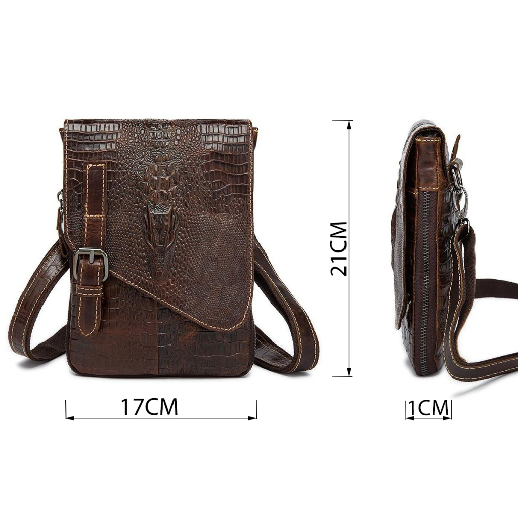 Сумка Vintage Коричнева (20038) - зображення 3