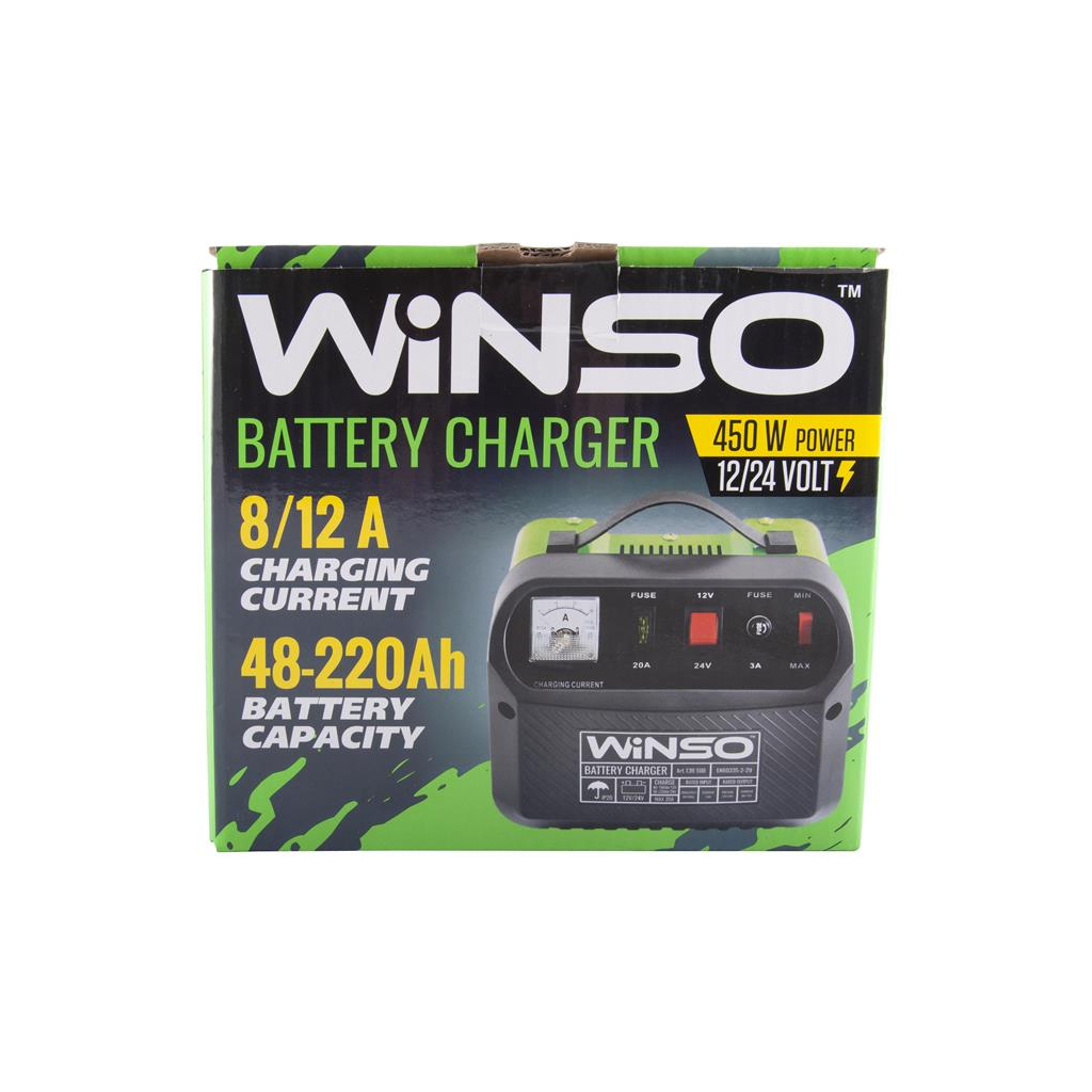 Зарядний пристрій для автомобільного акумулятора WINSO 139500 - зображення 5