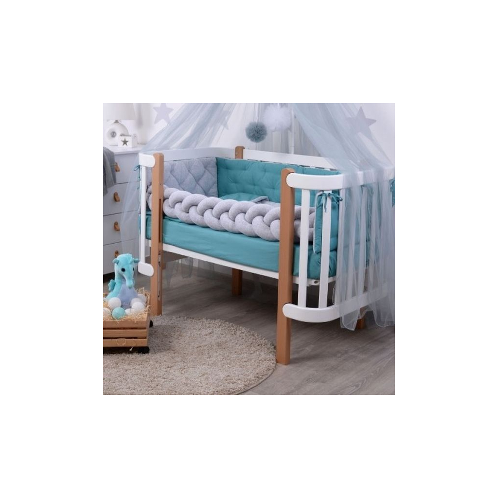 Дитячий постільний набір Верес Velour Grey-tiffany (218.01) - зображення 1