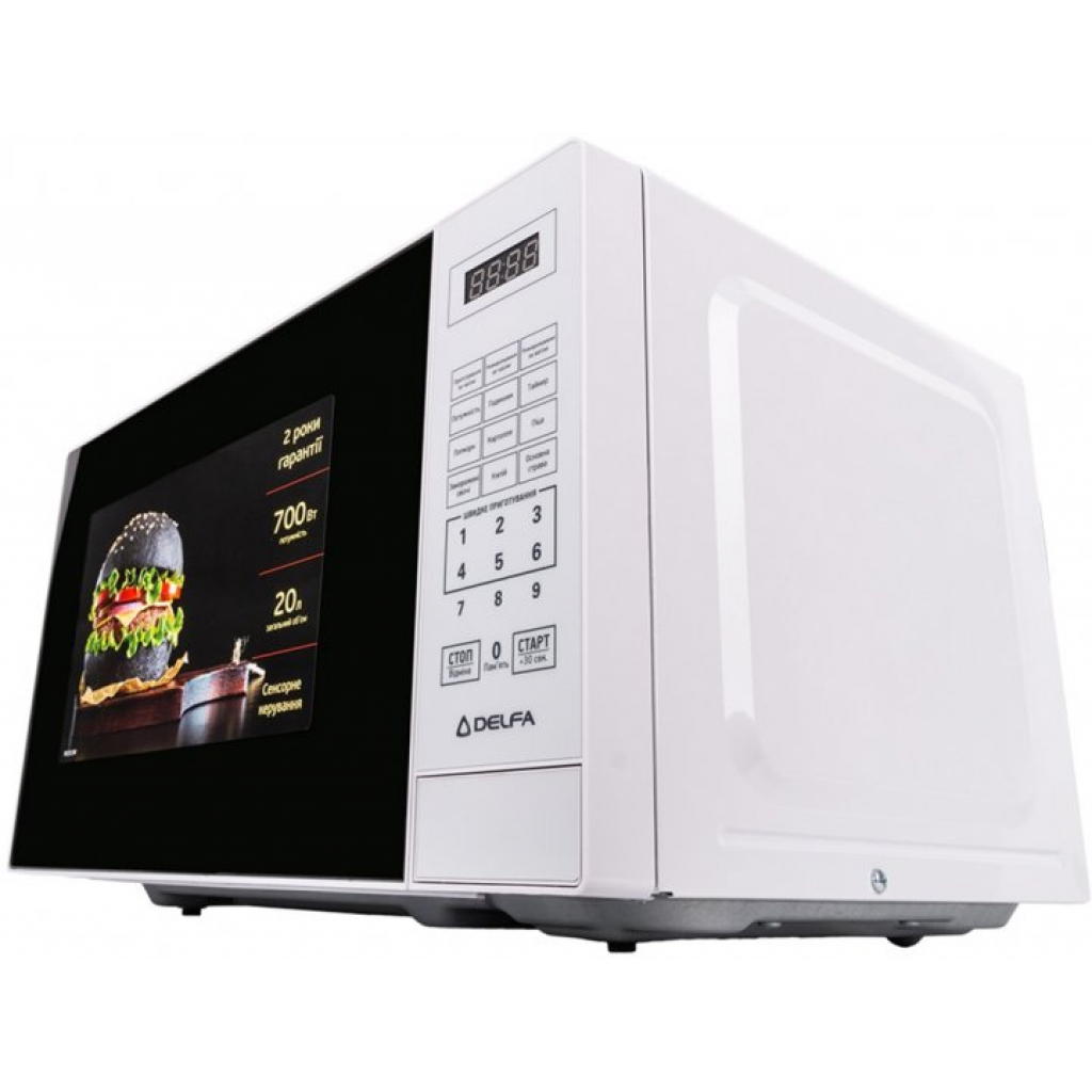 Мікрохвильова піч Delfa MD201SW - зображення 7