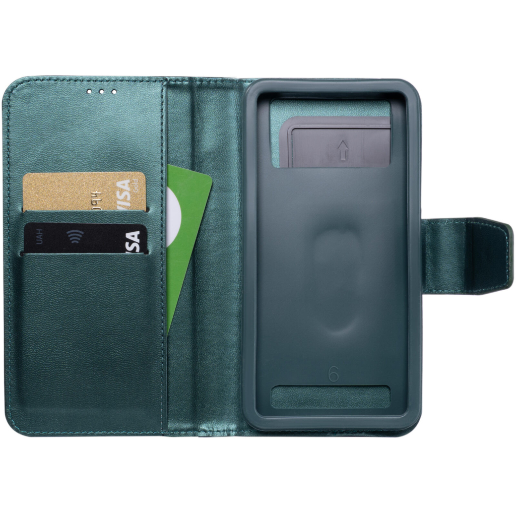 Чохол до мобільного телефона XoKo Book Universal Smartphone 6.0-6.2" Green (XK-UNCS-GR62) - picture 7