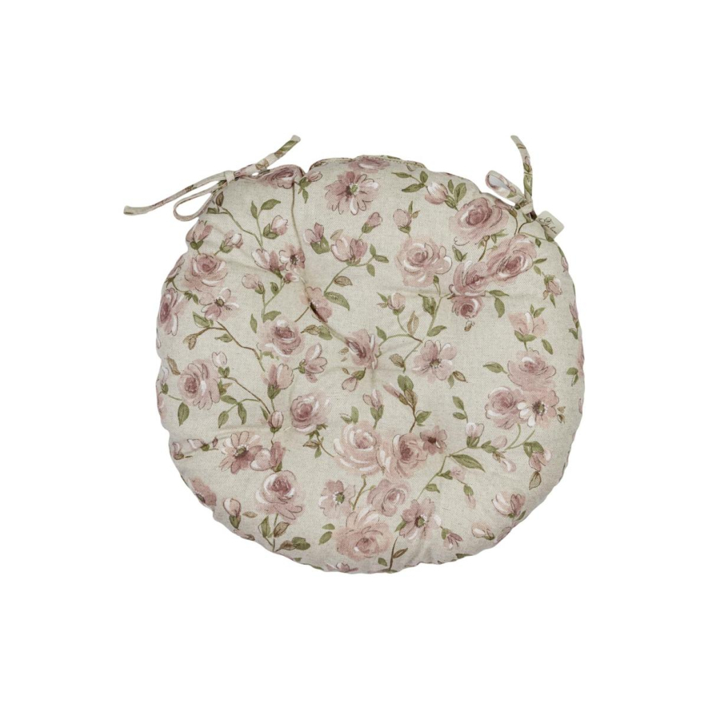 Подушка на стілець Прованс Dх40 Тереза квіточки (034529) - зображення 1
