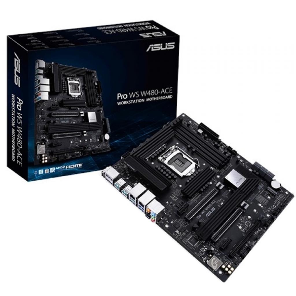 Серверна материнська плата ASUS Pro WS W480-ACE (PRO_WS_W480-ACE) - зображення 1