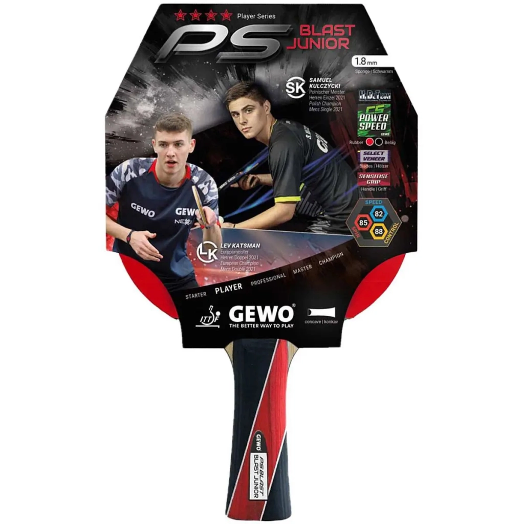 Ракетка для настільного тенісу Gewo PS Blast Junior FL (1074300001) (931038) - зображення 1