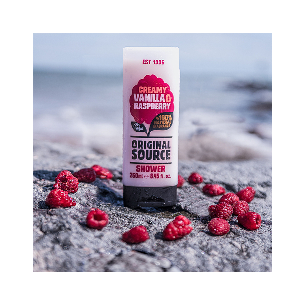 Гель для душу Original Source Vanilla & Raspberry 250 мл (5000101077005) - зображення 3