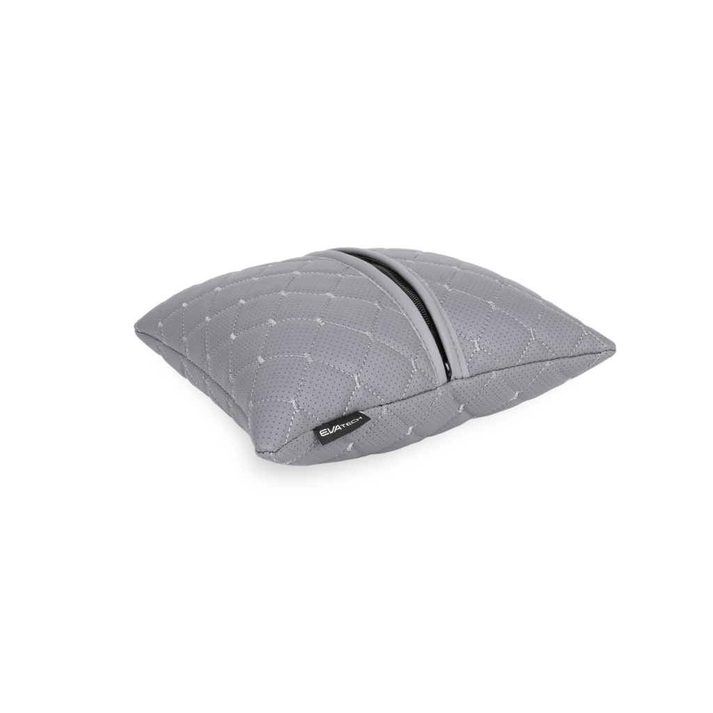Подушка EVAtech ECO 30x30 см сіра з сірою ниткою (SPSCSGG) - зображення 4
