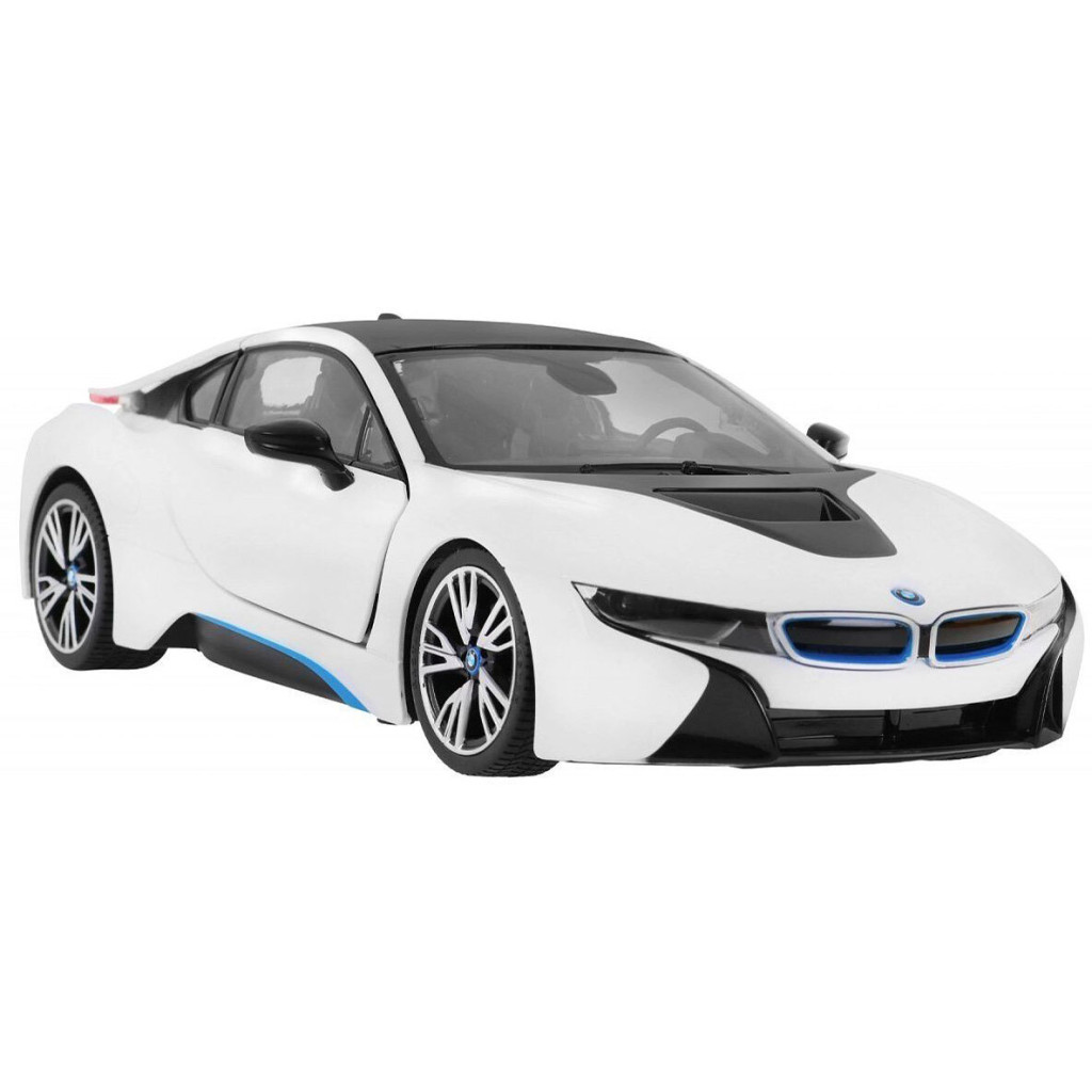 Радіокерована іграшка Rastar BMW i8 114 (71060 white) - зображення 4