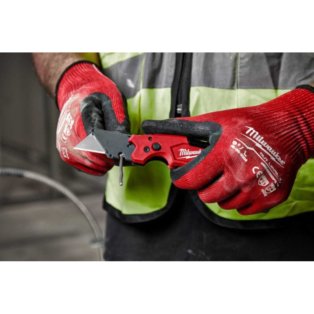Ніж монтажний Milwaukee FASTBACK викідний багатофункціональний, 6 в 1 (4932478559) - зображення 8
