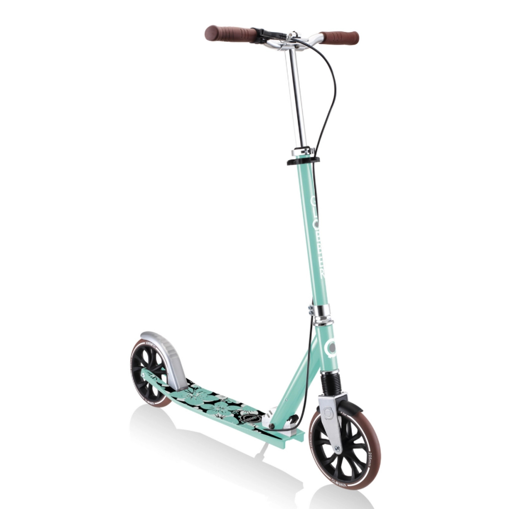 Самокат Globber NL205 Deluxe, з ручним гальмом, м''ятний (685-206) - зображення 3