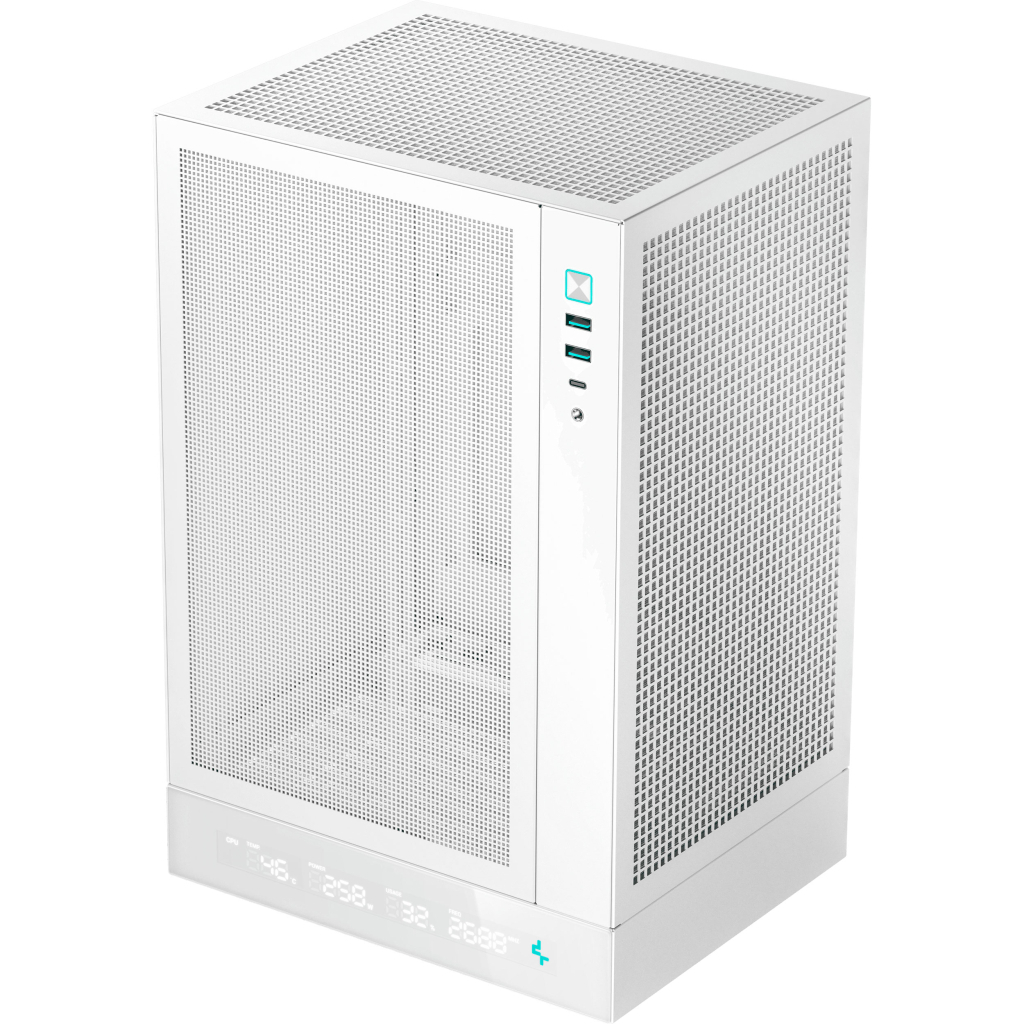 Корпус Deepcool CH170 Digital White (R-CH170-WHNPI0D-G-1) - зображення 3