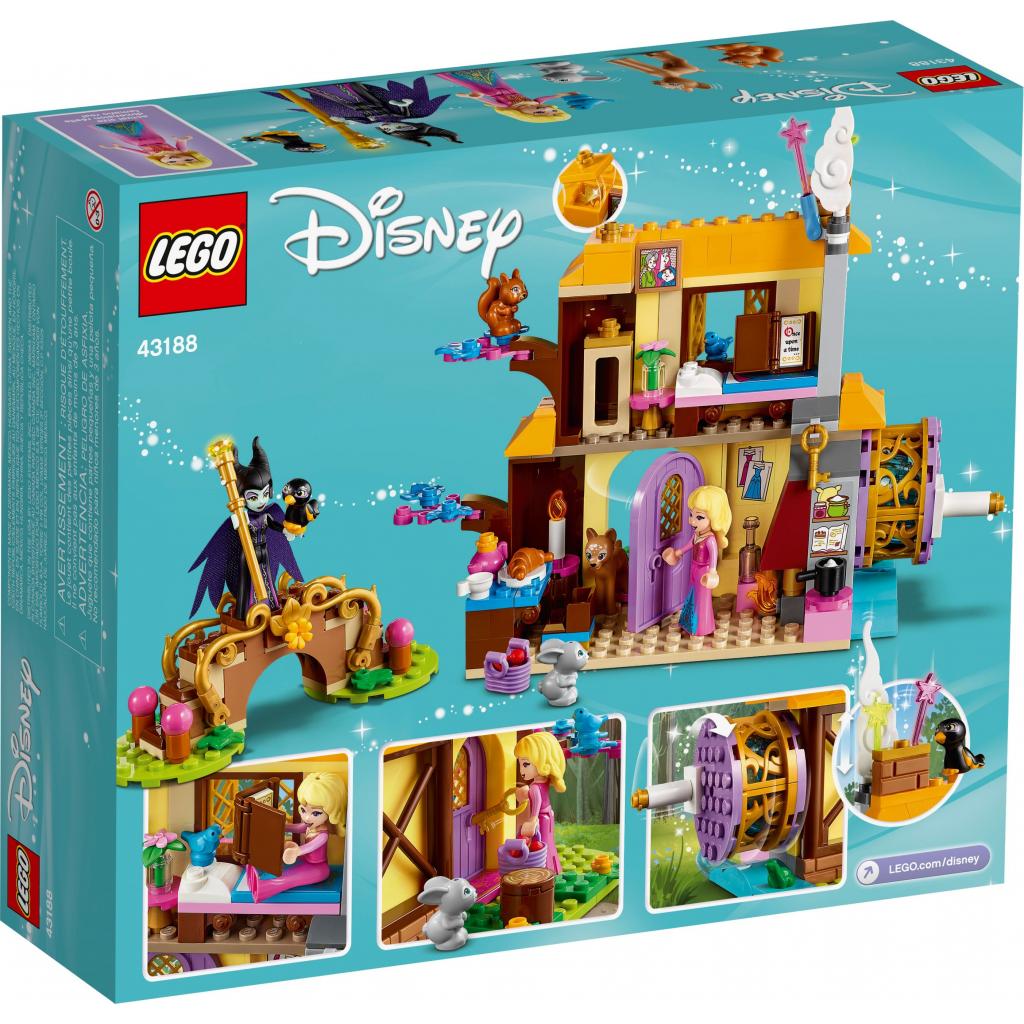 Конструктор LEGO Disney Princess Лісовий будиночок Сплячої Красуні 300 деталей (43188) - зображення 9