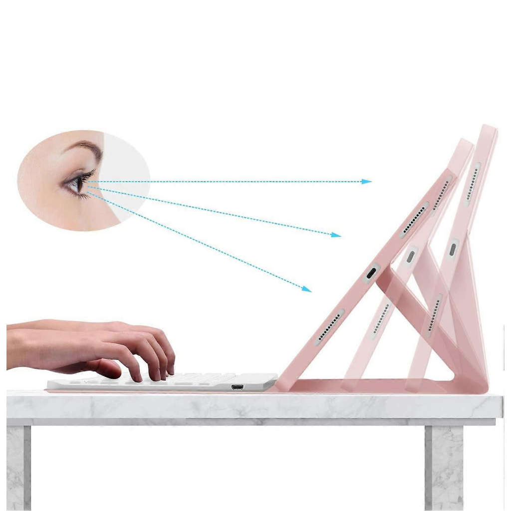 Чохол до планшета BeCover with keyboard Apple iPad Pro 13" M4 2024 Pink (713006) - зображення 6