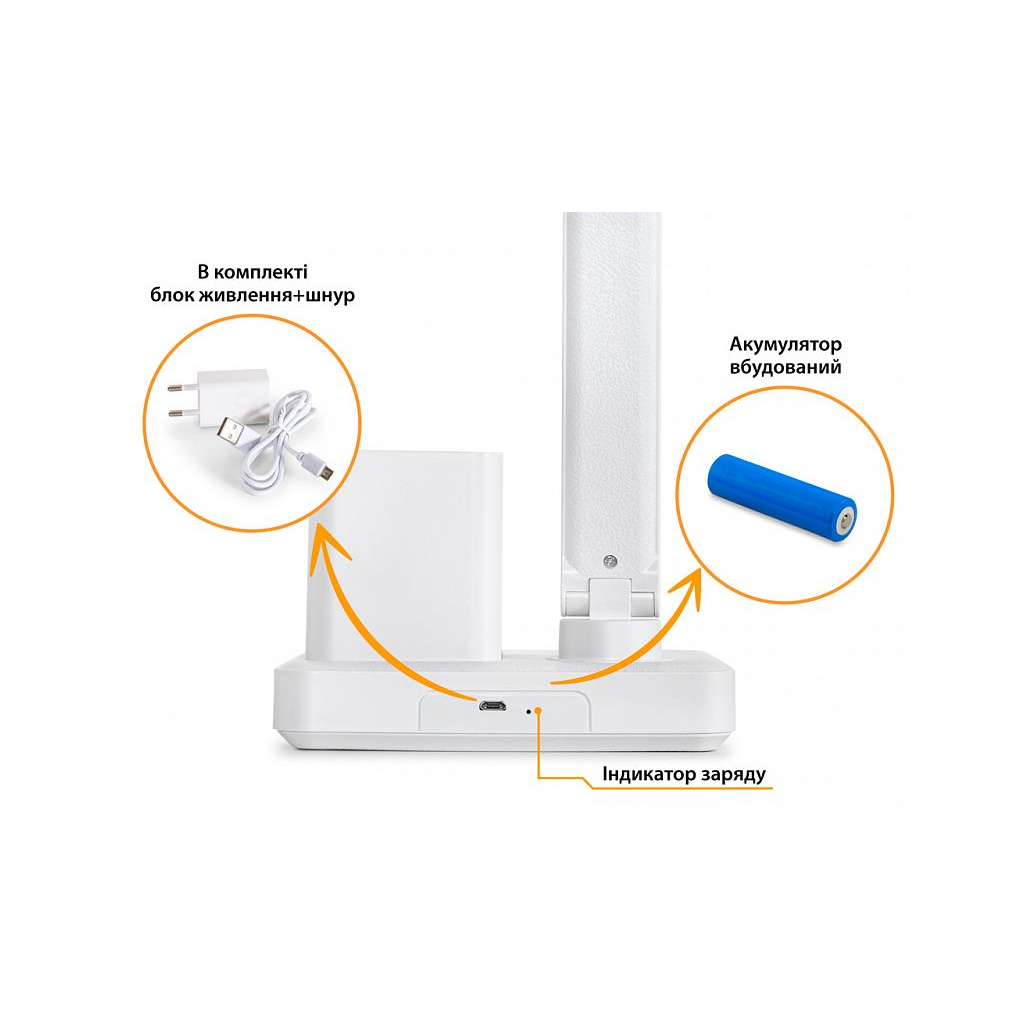 Настільна лампа Mealux DL-17 - зображення 3