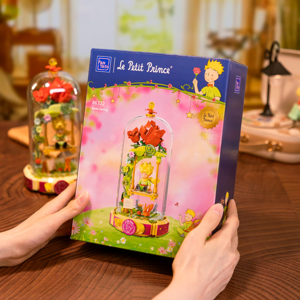 Конструктор Pantasy Le Petit Prince Серія Вічність- гойдалка Троянда (86322) - зображення 5