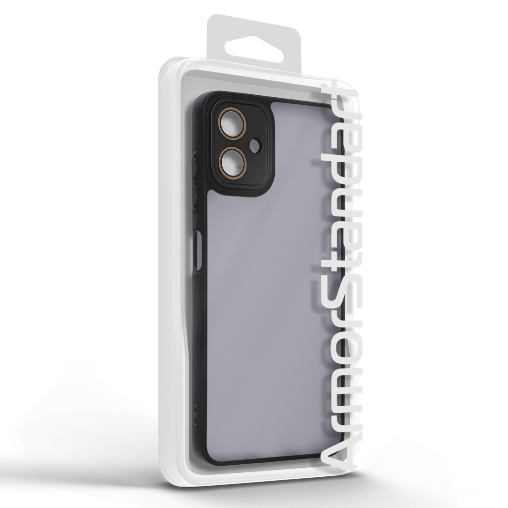 Чохол до мобільного телефона Armorstandart ShadeX Samsung A06 4G Black (ARM83231) - зображення 3