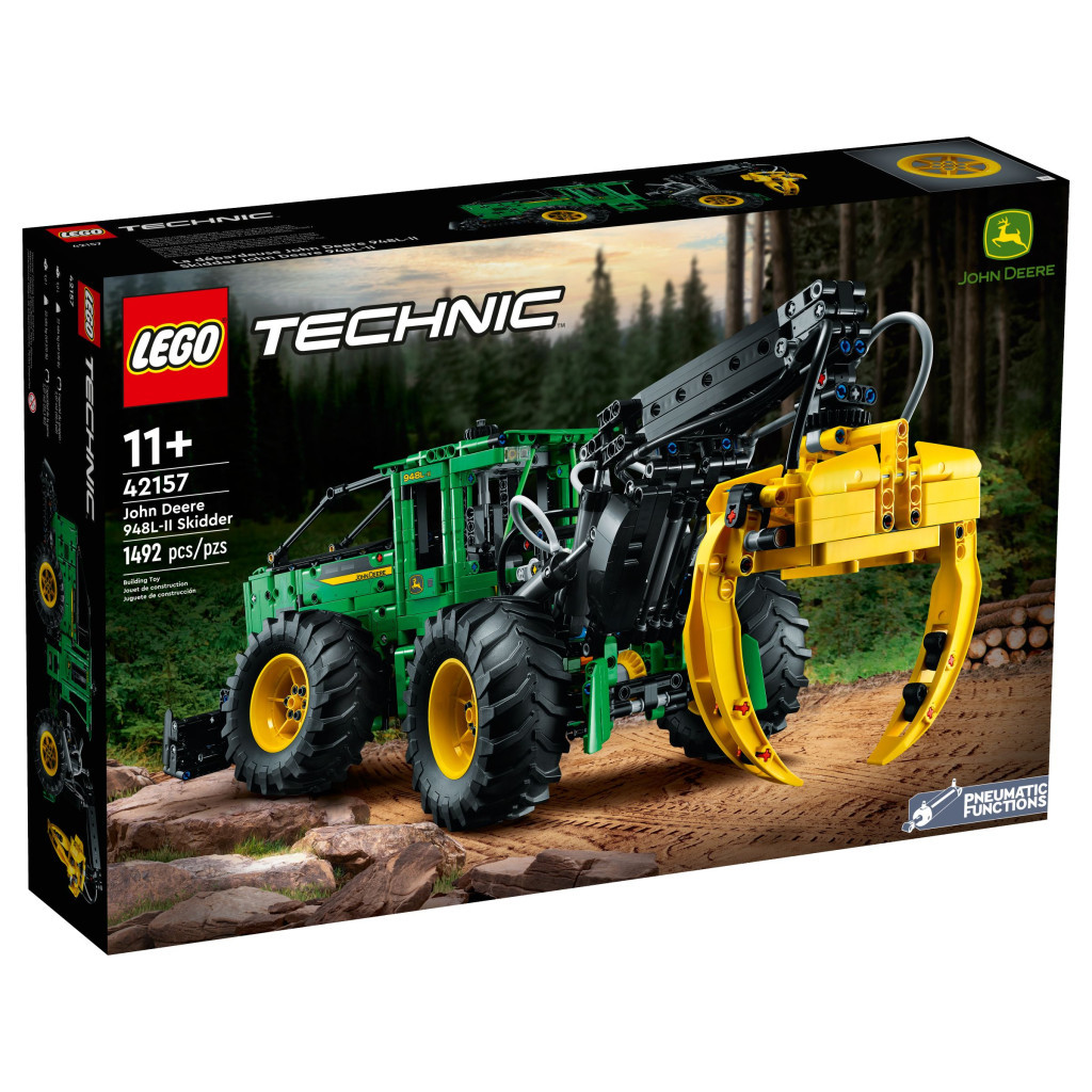 Конструктор LEGO Technic Трелювальний трактор John Deere 948L-II 1492 деталей (42157) - зображення 1