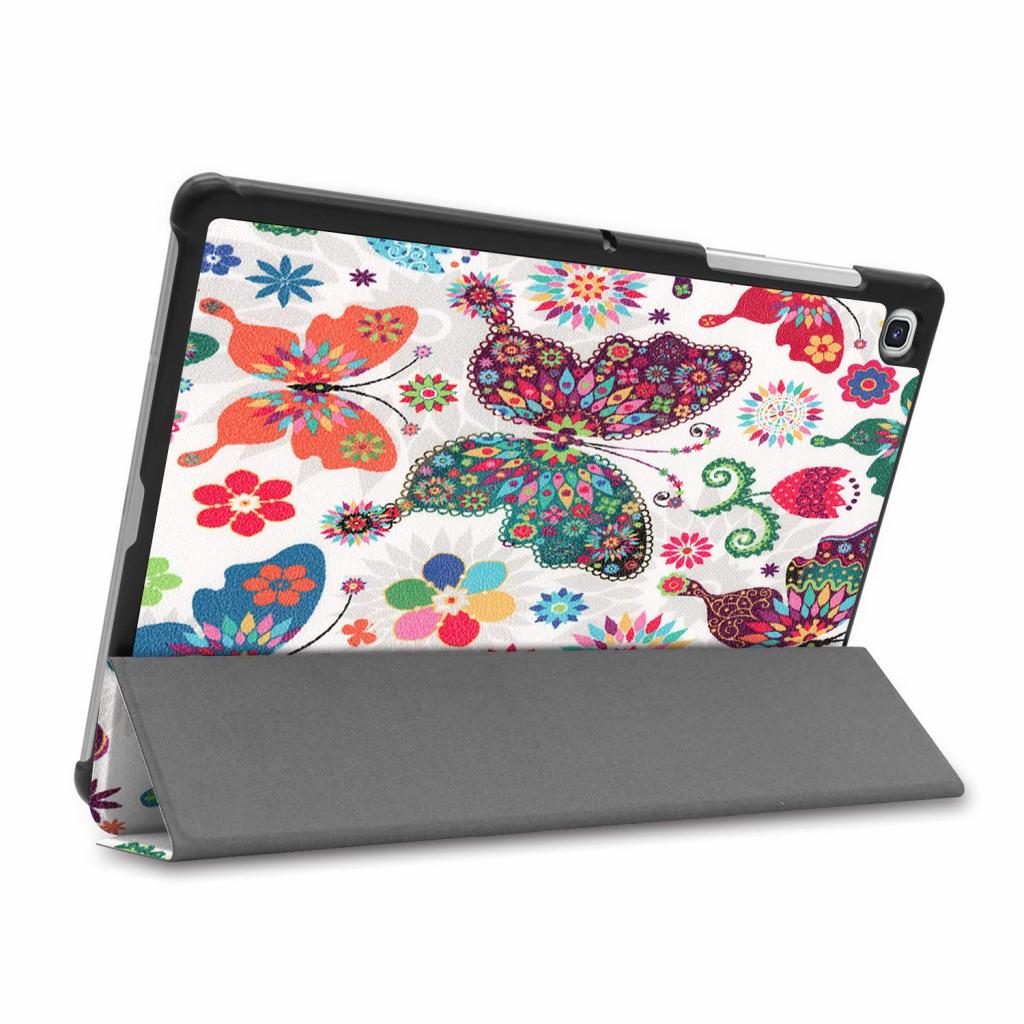 Чохол до планшета BeCover Smart Case Samsung Galaxy Tab S5e T720/T725 Butterfly (704299) - зображення 4