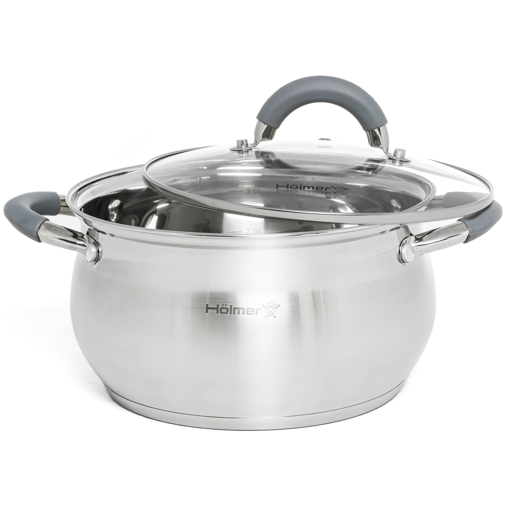 Каструля Hölmer Inspiration з кришкою 3,9 л (CR-14539-SSG Inspiration) - зображення 3