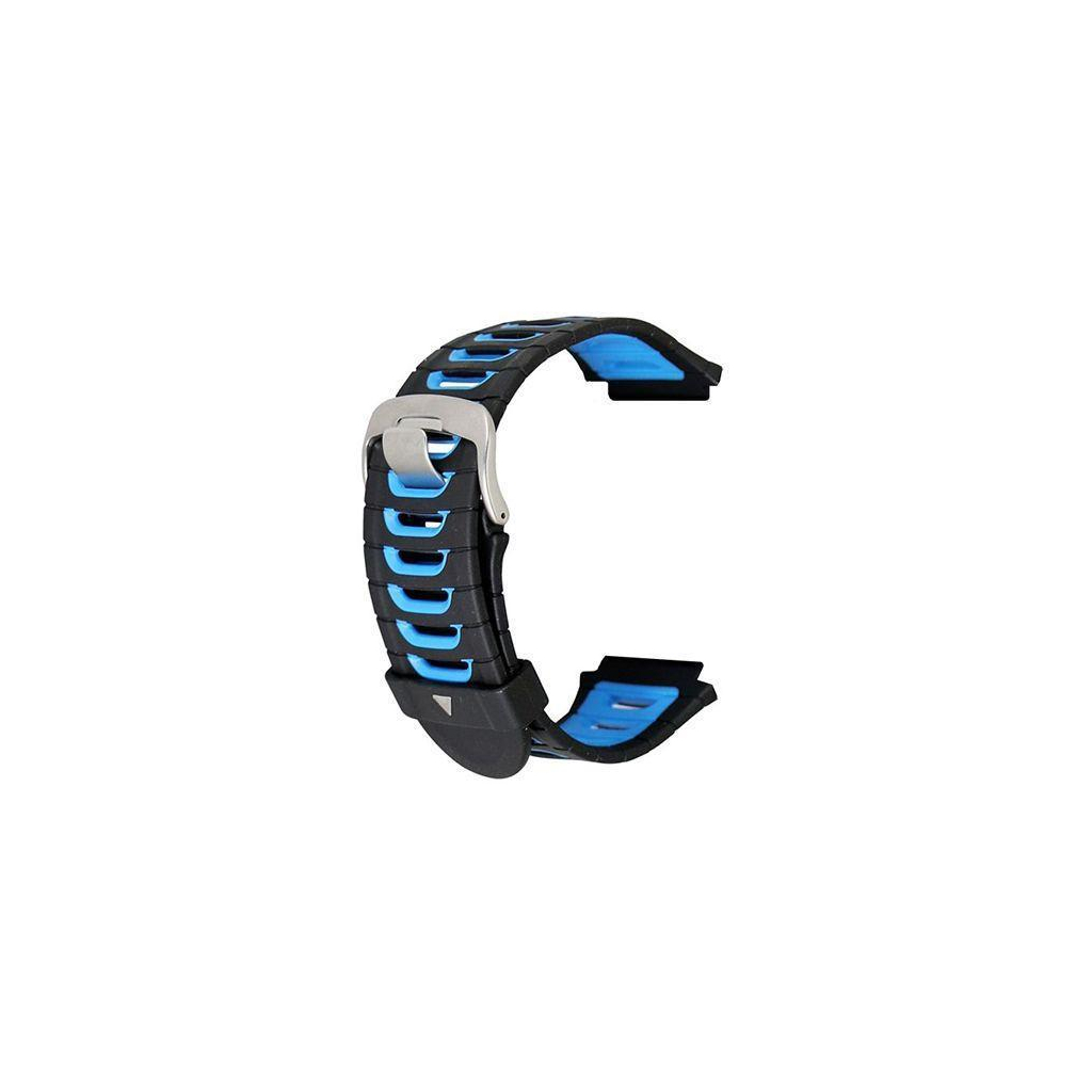 Ремінець до смарт-годинника Garmin Replacement Band, Forerunner 920XT, Blk/Blue (010-11251-41) - зображення 4