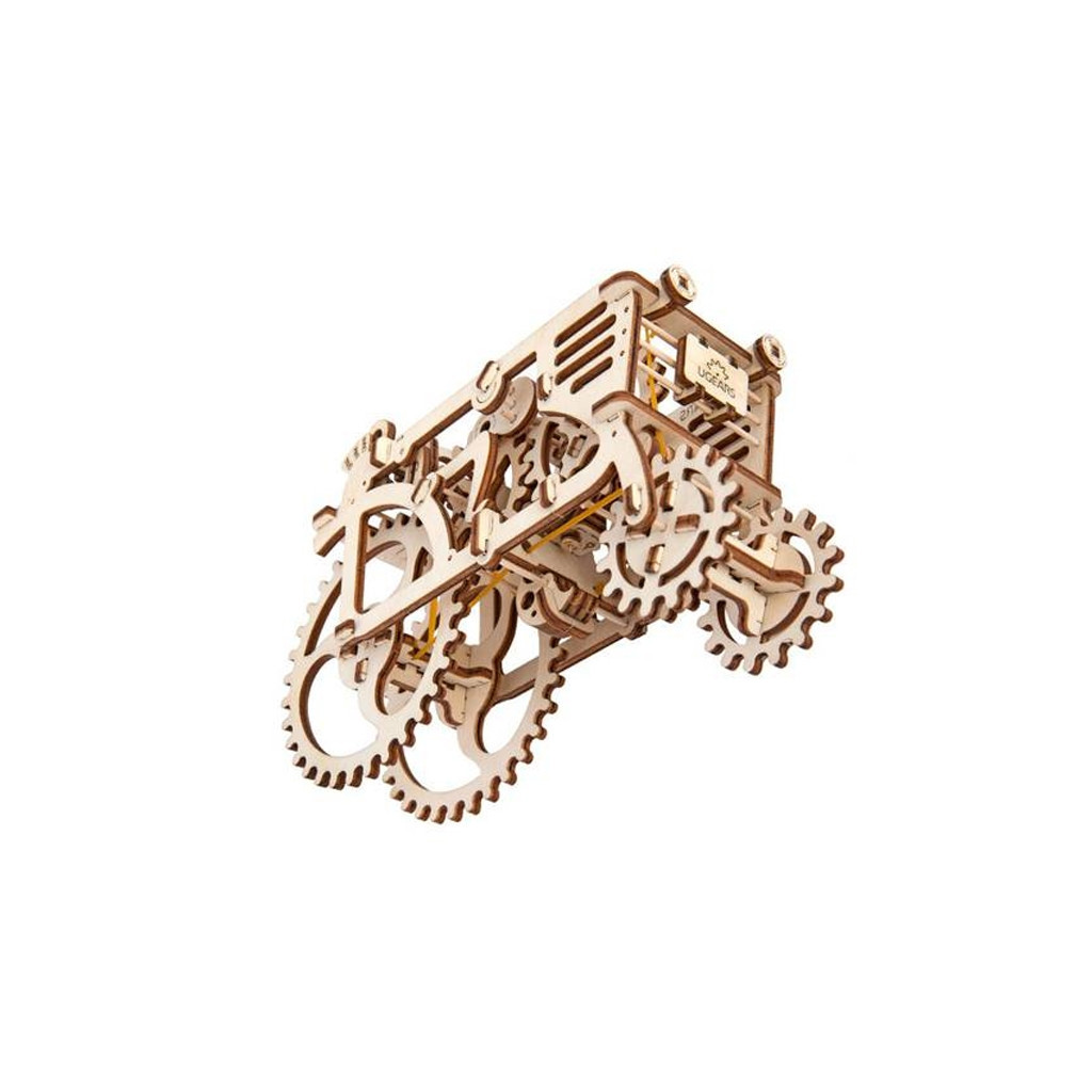 Збірна модель Ugears механічний Трактор (70003) - зображення 4