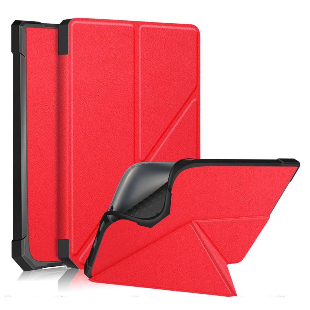 Чохол до електронної книги BeCover Ultra Slim Origami PocketBook 740 Inkpad 3 / Color / Pro Red (707457) - зображення 1