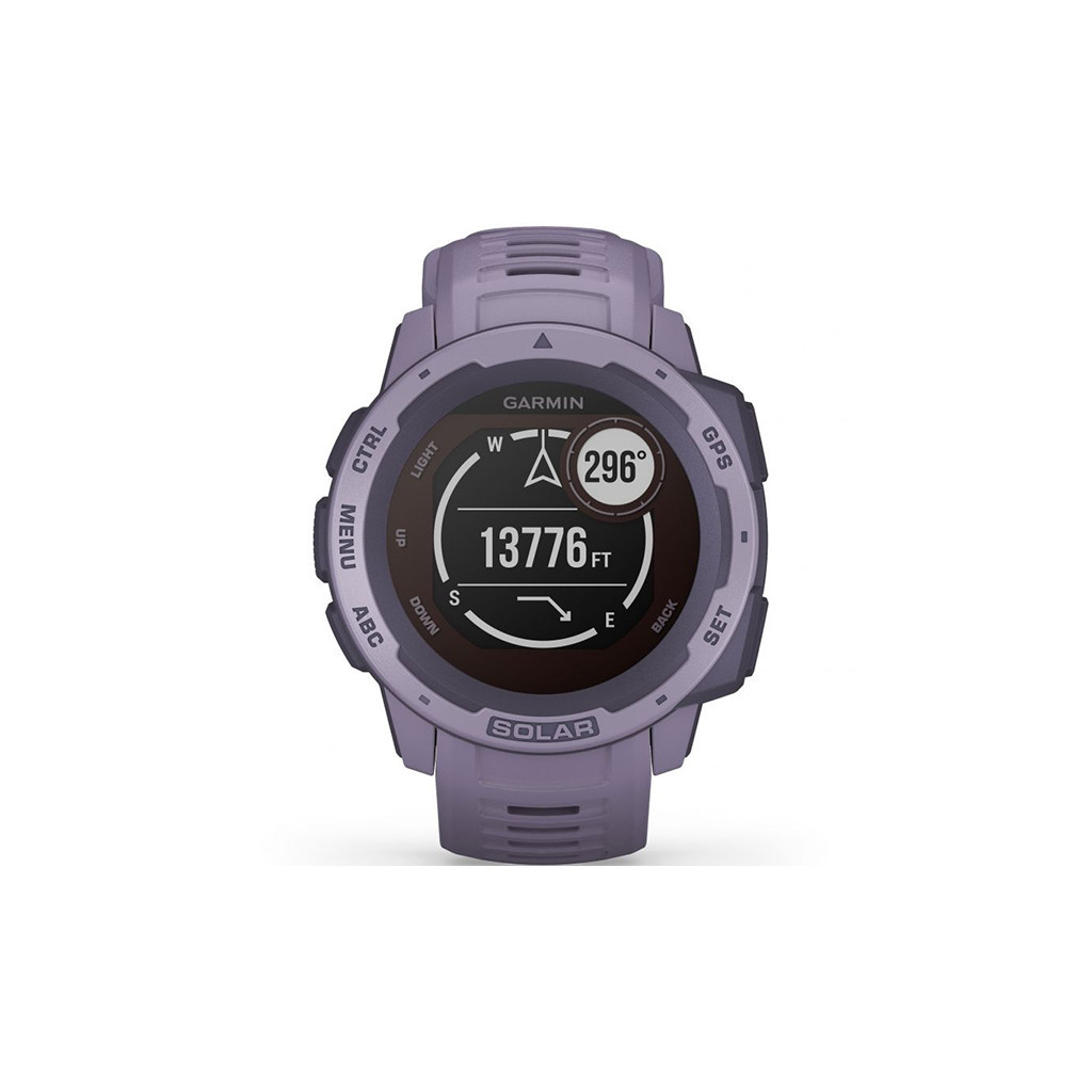 Смарт-годинник Garmin Instinct Solar, Orchid (010-02293-02) - зображення 11