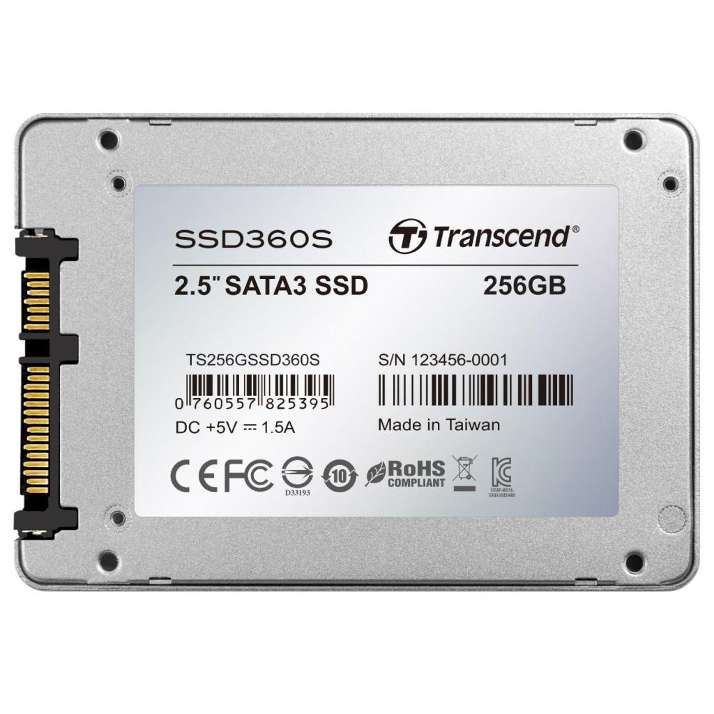 Накопичувач SSD 2.5" 256GB Transcend (TS256GSSD360S) - зображення 2