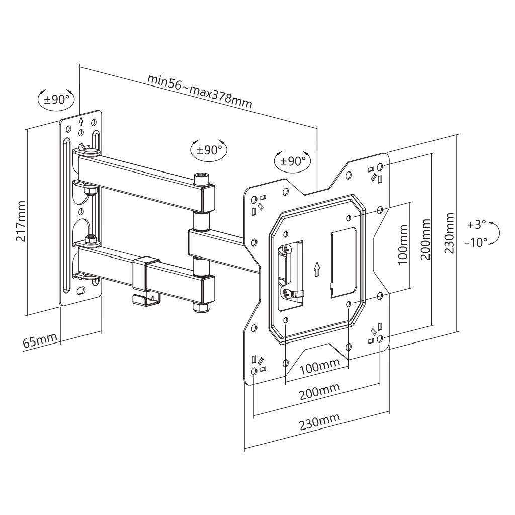 Кронштейн ITech LCD523B - зображення 10