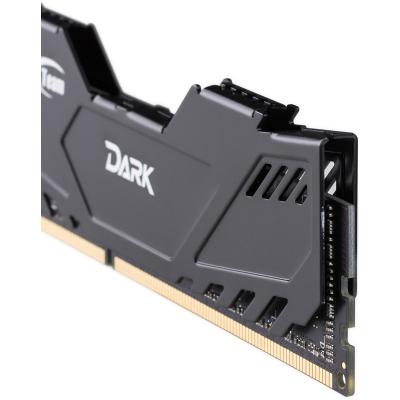 Модуль пам'яті для комп'ютера DDR3 16GB (2x8GB) 1600 MHz Dark Black Team (TDKED316G1600HC9DC01) - изображение 4