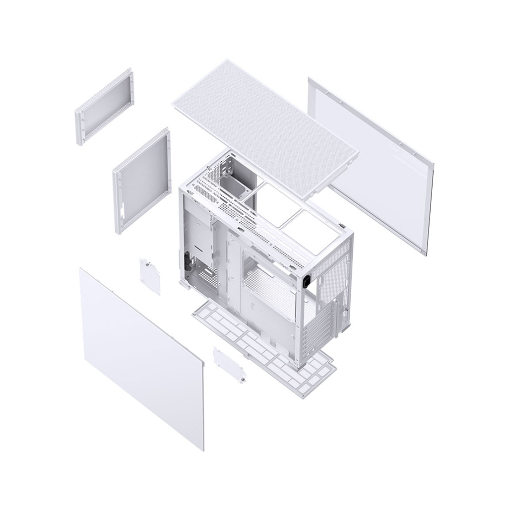 Корпус JONSBO D41 STD White - зображення 11
