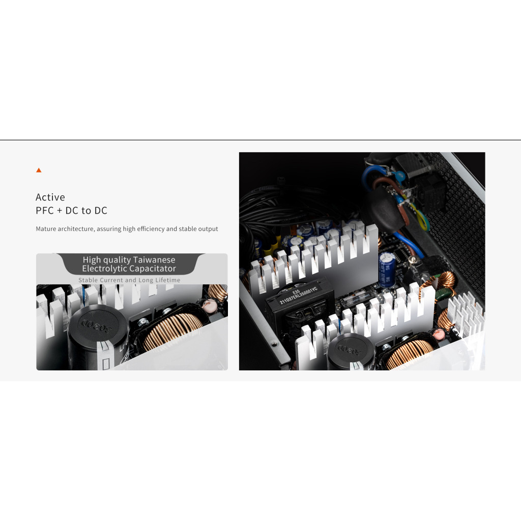 Блок живлення PcCooler 850W (YK850) - зображення 9