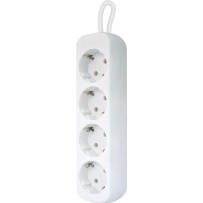 Мережевий подовжувач Defender E430 3.0 m 4 роз white (99226) - зображення 2