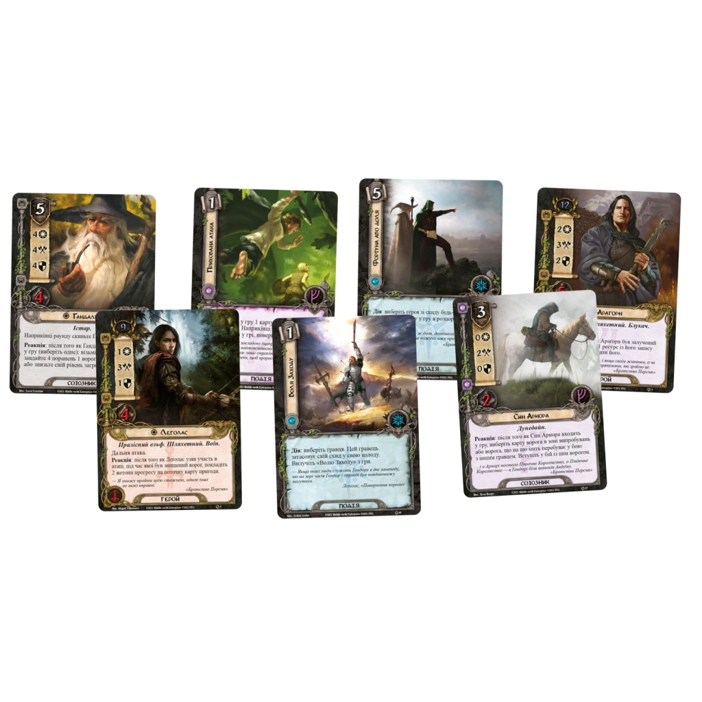Настільна гра Geekach Games Володар Перснів. Карткова гра (The Lord of the Rings: The Card Game) (GKCH155/MEC101) - зображення 3