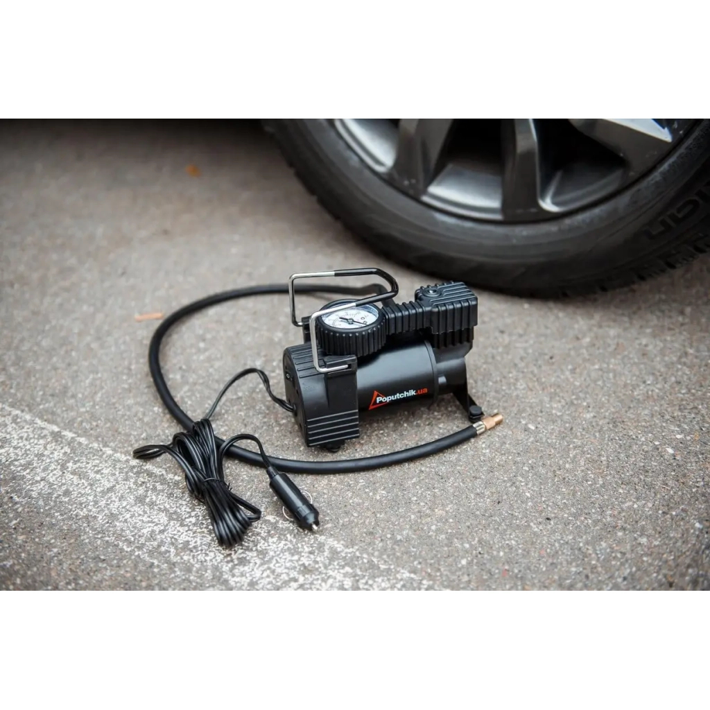 Автомобільний компресор Poputchik 35л/хв, 7 АТ (13-014-IS) - изображение 7