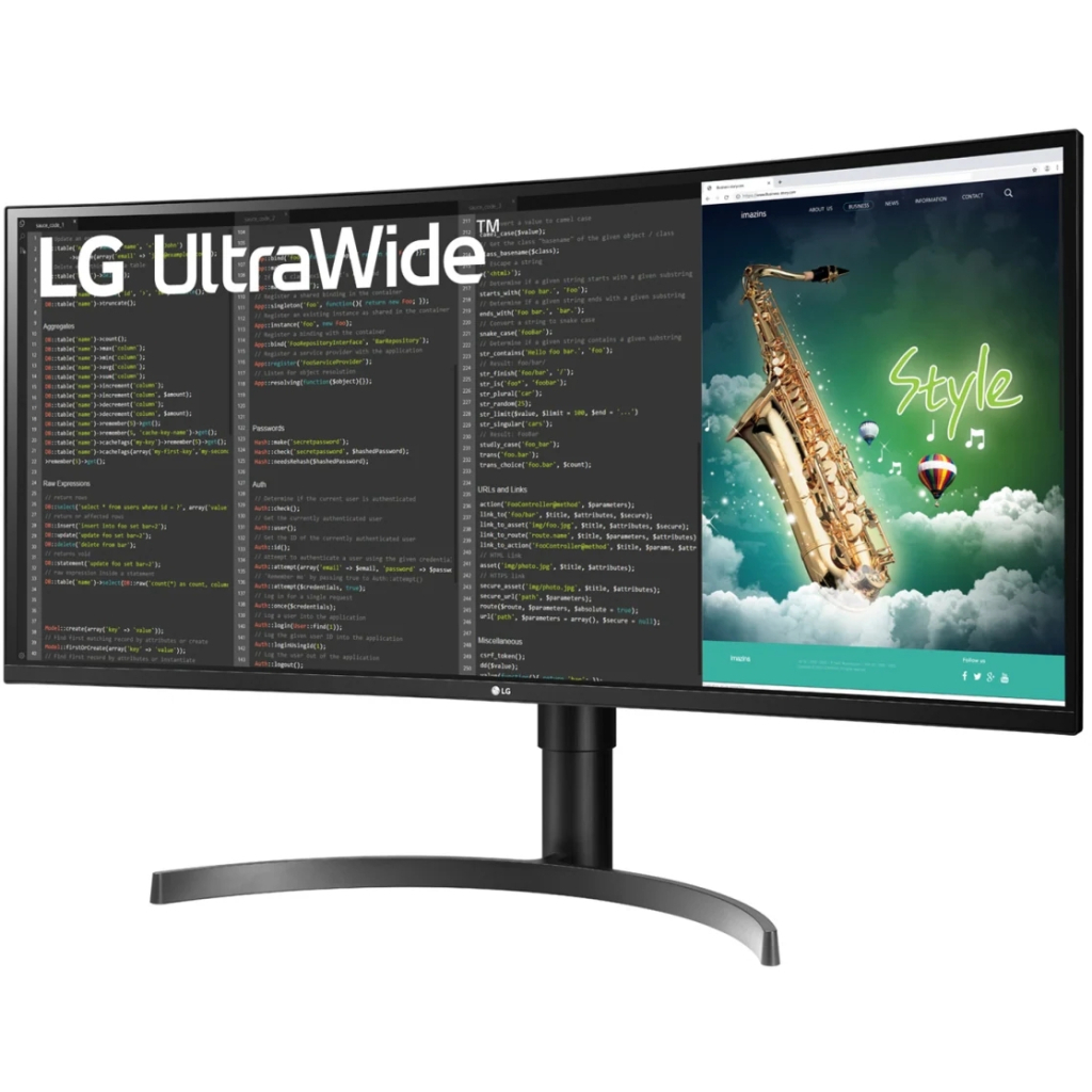 Монітор LG 35WN75C-B - зображення 3