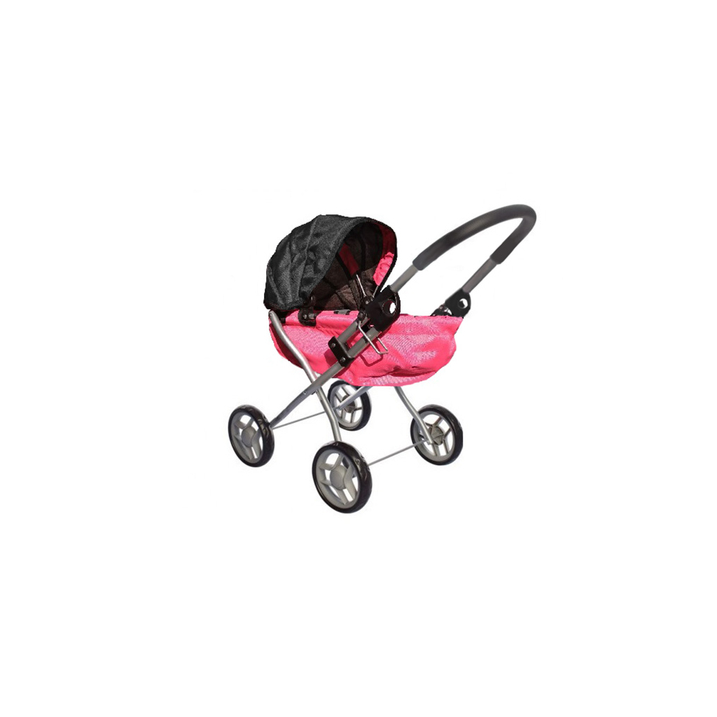 Коляска для ляльок Melogo 9325A pink/black (Melogo 9325A pink/black) - зображення 1