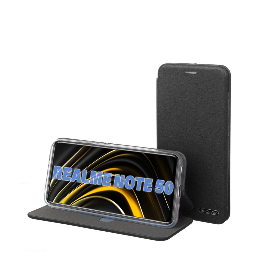 Чохол до мобільного телефона BeCover Exclusive Realme Note 50 Black (711316) - зображення 1