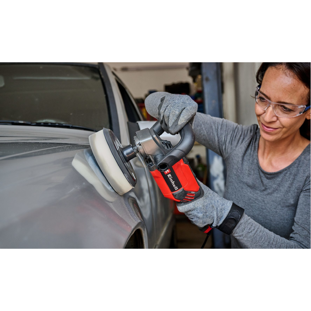 Шліфувальна машина Einhell полірувальна CC-PO 1100/150 CE 1100W, 150мм (2093250) - зображення 8