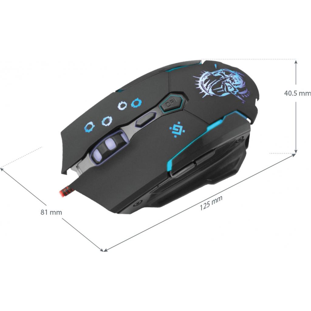 Мишка Defender Killer GM-170L Black (52170) - зображення 6