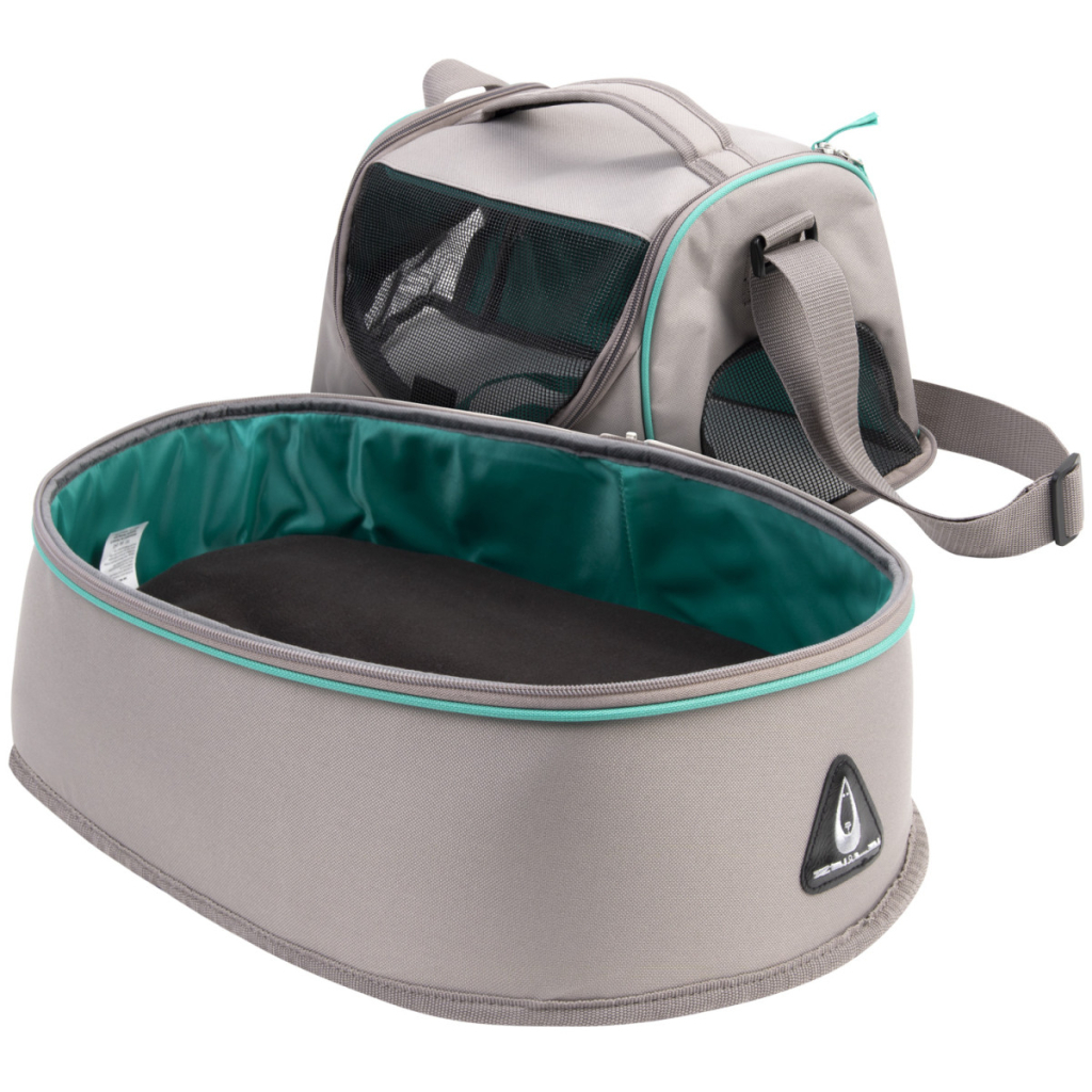 Переноска для тварин Collar 3в1 44x32x32 см Сіра (9902) - изображение 5