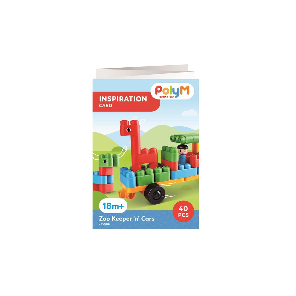 Конструктор PolyM Автопарк у зоопарку 40 деталей (760006) - зображення 5
