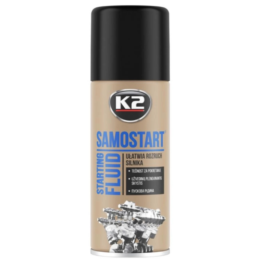 Присадка автомобільна K2 Samostart 400 мл (T440) - зображення 1