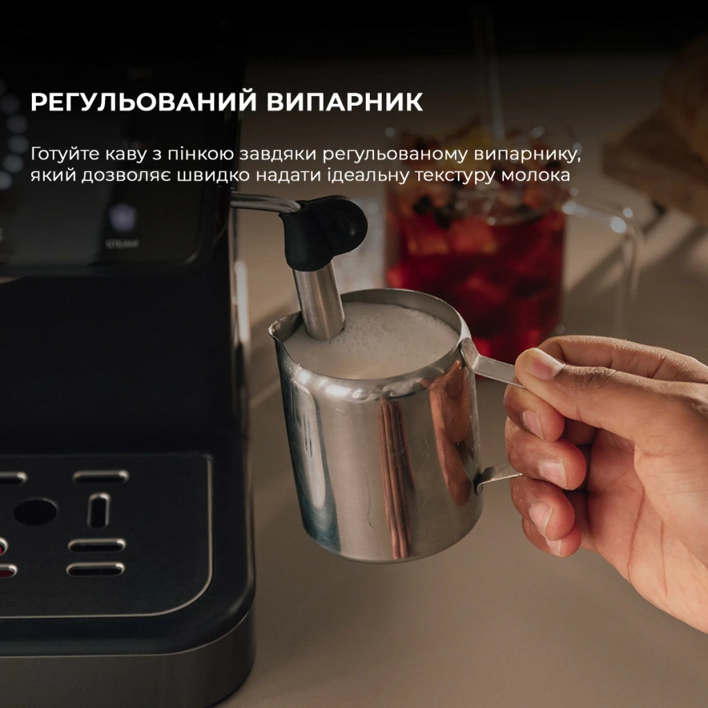 Ріжкова кавоварка еспресо Cecotec Power Espresso 20 ColdBrew Touch (CCTC-00269) - зображення 6