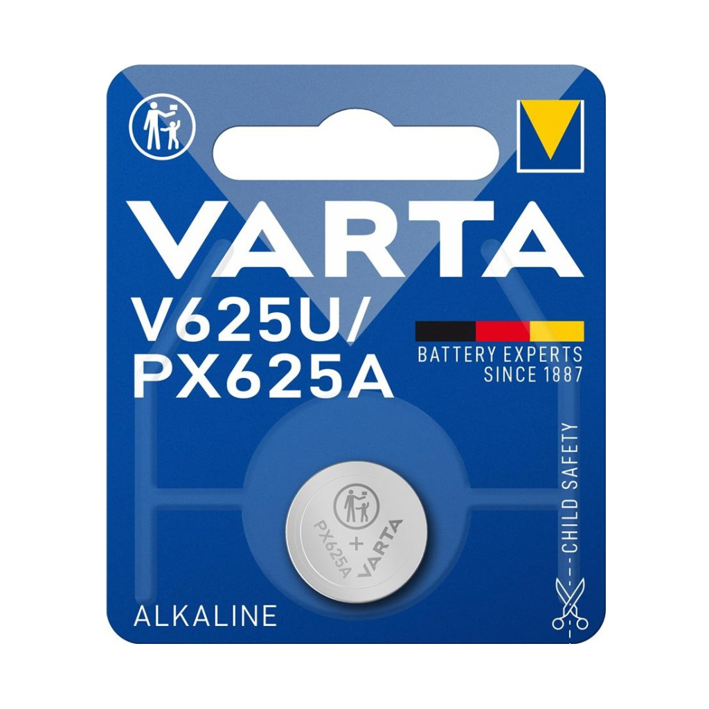 Батарейка V625U лужна (AG625, GPAX625A, EPX625G, KA625, R625, PX625A) Varta (04626101401) - зображення 1