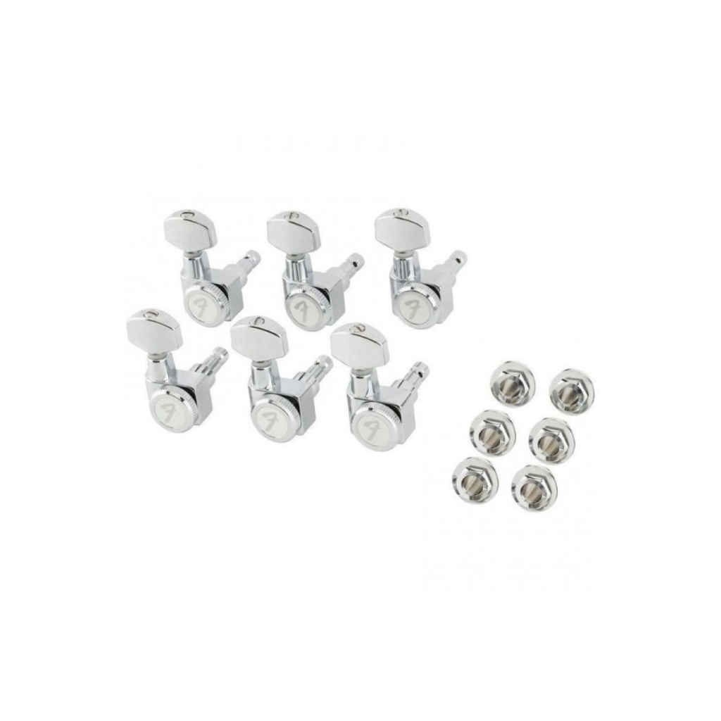 Кілки для гітари Fender Locking Tuning Machine Set Stratocaster/Telecaster All Short (301505) - зображення 1