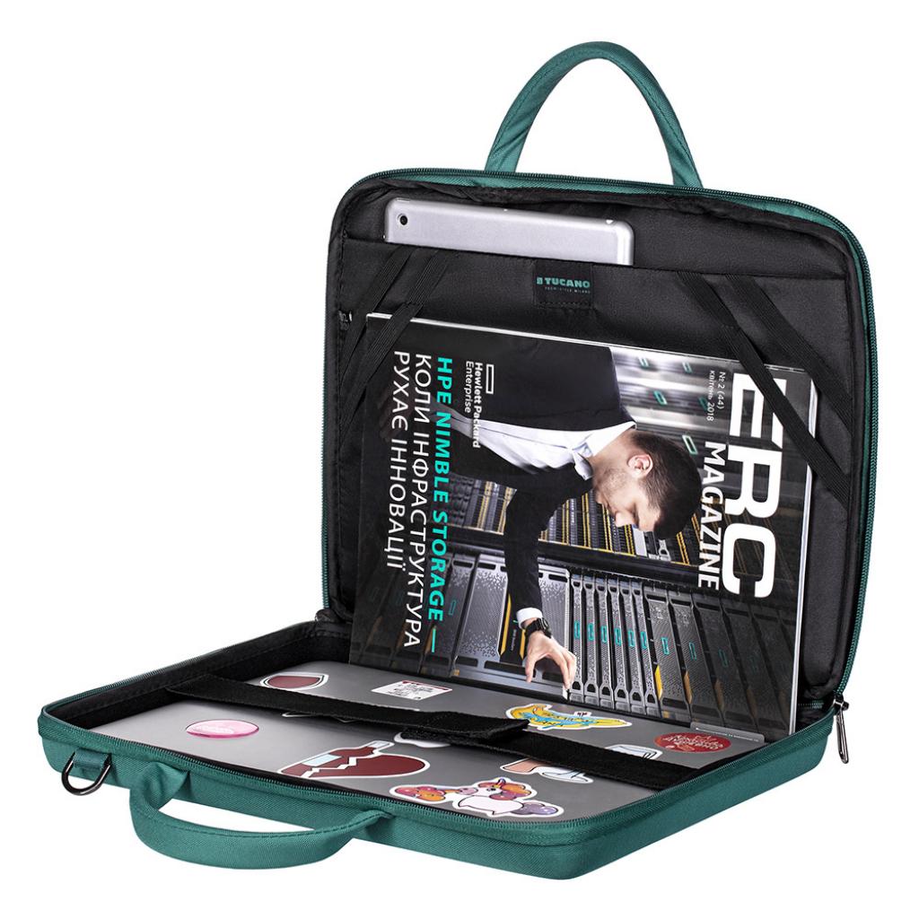 Сумка для ноутбука Tucano 14" Darkolor Green (BDA1314-V) - зображення 10