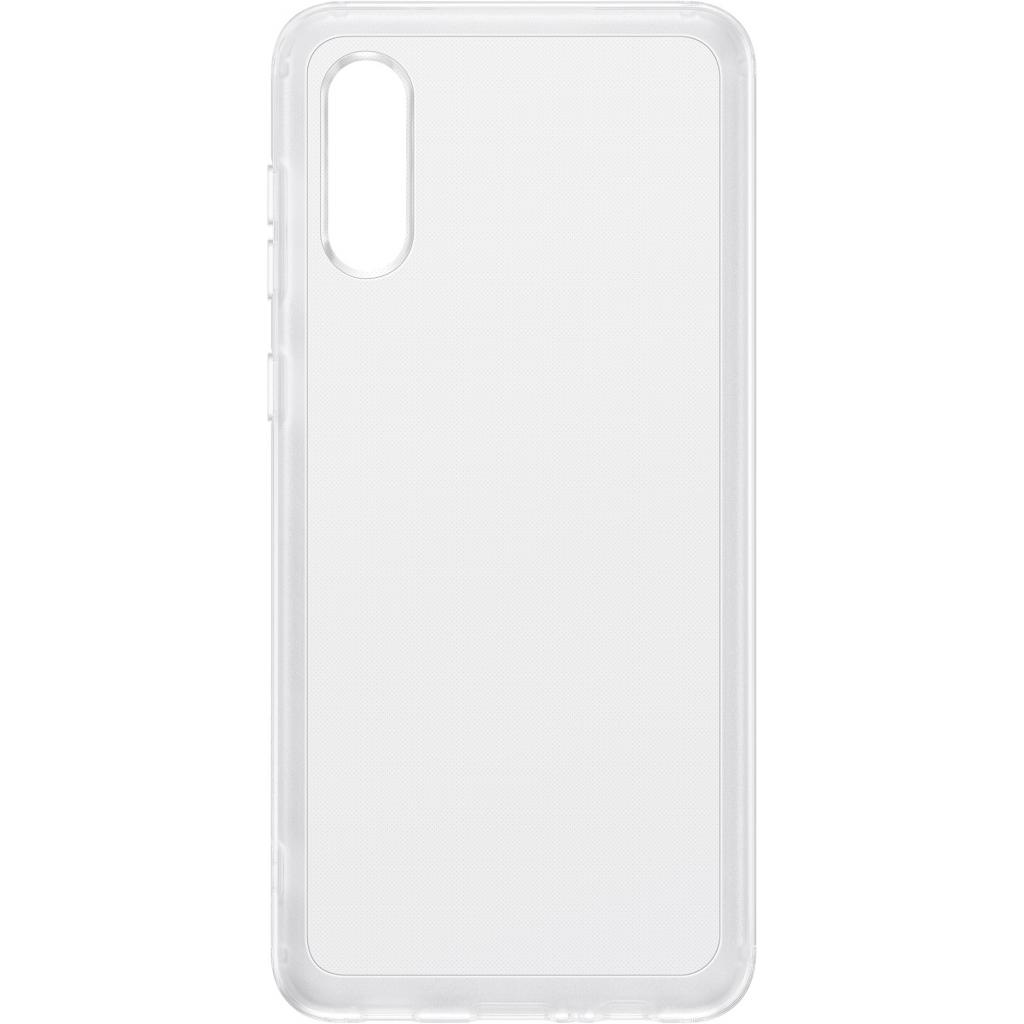 Чохол до мобільного телефона Samsung Soft Clear Cover Galaxy A02 (A022) Transparent (EF-QA022TTEGRU) - зображення 1