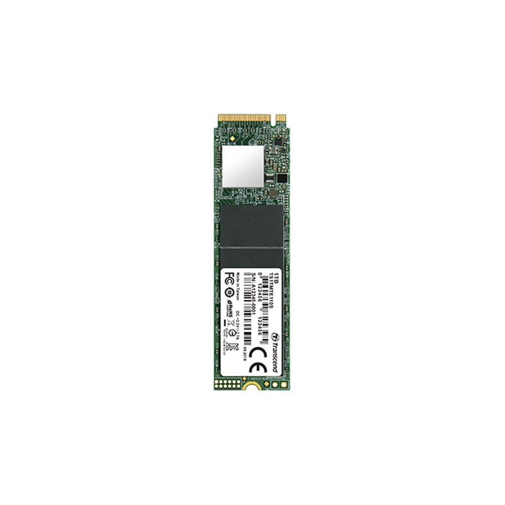 Накопичувач SSD M.2 2280 1TB Transcend (TS1TMTE110S) - зображення 3